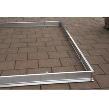 Construction de cadre en aluminium pour l''horticulture