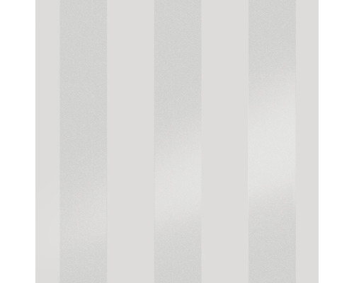 Papier peint intissé 113338 Laura Ashley Lille rayé argent