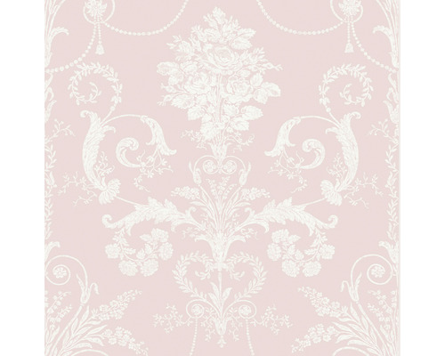 Papier peint intissé 113381 Laura Ashley Josette violet Papier peint à motif floral