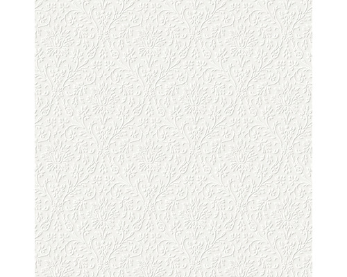 Papier peint intissé 113418 Laura Ashley Annecy blanc Papier peint à motif floral