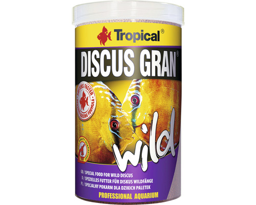 Nourriture granulée Tropical Discus Gran Wild 1 l
