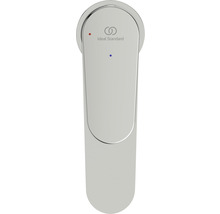 Logo Ideal Standard sur un robinet pour un lavabo