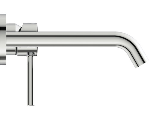 Wandarmatur aus Metall mit Hebel