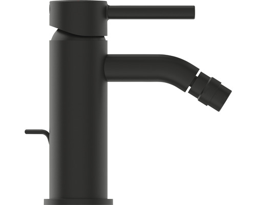 Robinet de bidet noir avec mitigeur monocommande