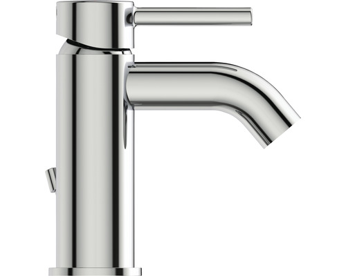 Waschtischarmatur aus Metall, verchromt