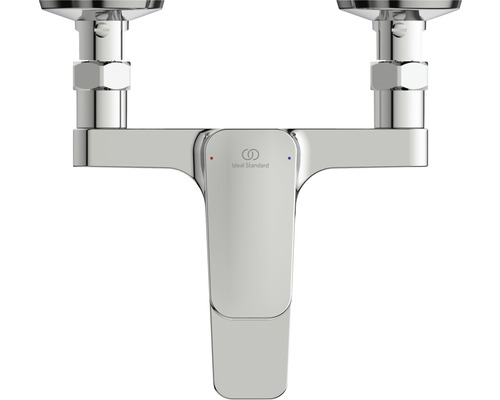 Waschtischarmatur zur Wandmontage mit Ideal Standard Logo