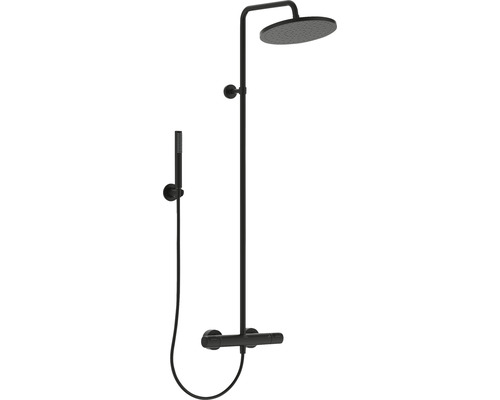 Duscharmatur mit Kopfbrause und Handbrause