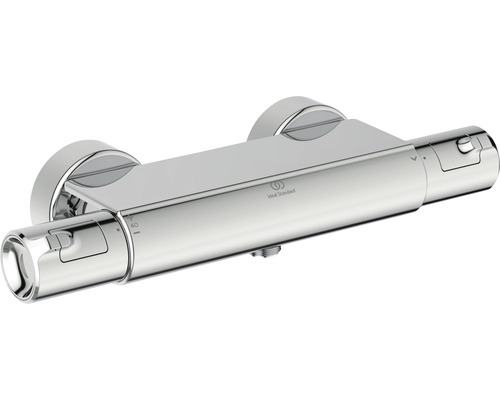 Robinet de douche avec thermostat Ideal Standard Ceratherm T50 chrome A7695AA Mitigeur thermostatique apparent pour douche