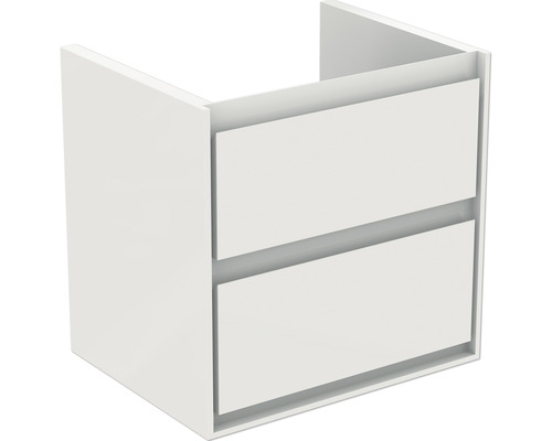 Meuble sous-vasque Ideal Standard Connect Air couleur de façade blanc brillant brillant 51,7 x 40,9 x 53 cm E1606B2