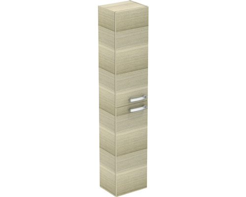 Armoire haute Ideal Standard Eurovit Plus couleur de façade chêne mat 150 x 23,5 x 30 cm