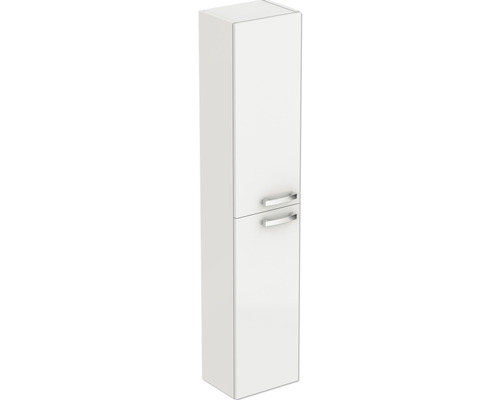 Armoire haute Ideal Standard Eurovit Plus couleur de façade blanc brillant lxhxp 150 x 23,5 x 30 cm E3243WG