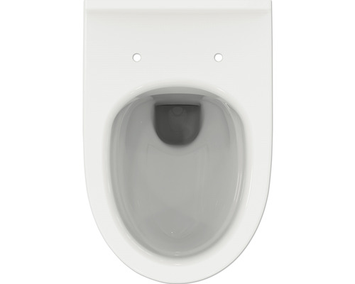 Hänge-WC aus Keramik, Innenansicht