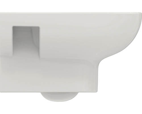 Vue détaillée de toilettes en céramique sanitaire