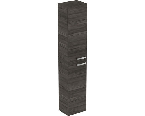 Armoire haute Ideal Standard Eurovit Plus couleur de façade gris foncé gris mat 150 x 23,5 x 30 cm