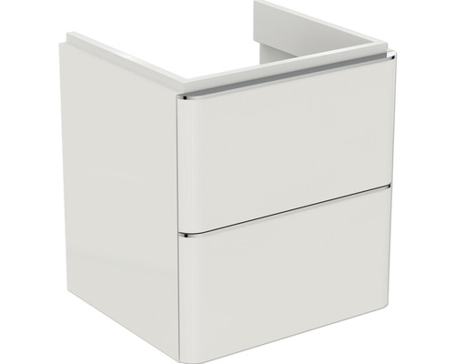 Meuble sous-vasque Ideal Standard Adapto couleur de façade blanc brillant brillant 49 x 41 x 47 cm T4299WG