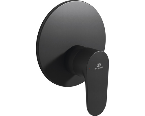 Robinet de douche encastré Ideal Standard Cerafine O silk black mat A7349XG Robinet mural pour salle de bains de Ideal Standard