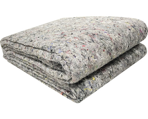 Intissé de recouvrement universel 180 g/m² 1 x 3,5 m Couverture de déménagement pliée en tissu