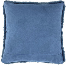 Coussin carré avec des franges