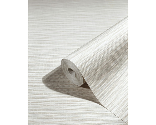 Rouleau de papier peint avec motif tissé horizontal