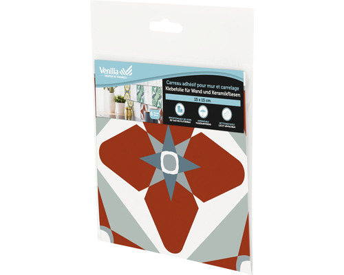 Venilia Klebefolie für Wandfliesen und Keramikfliesen, 15x15 cm, verpackt