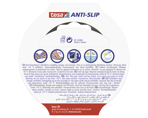 Emballage de ruban antidérapant Tesa