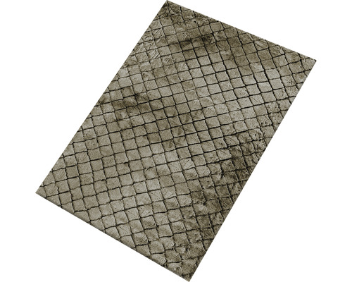 Tapis rectangulaire à motif de pavés
