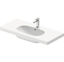 Vasque avec trou de robinet et trop-plein
