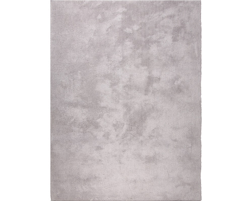 Tapis Shaggy Wellness argent 300x400 cm