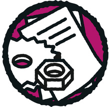 Symbol für Dokumentation der Montage