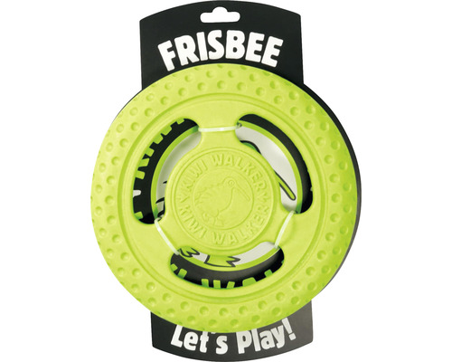 Jouet pour chiens Kiwi Play frisbee Maxi vert 21,5 x 3,5 cm
