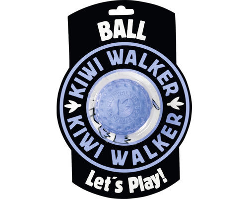 Jouet pour chiens Kiwi Play ballon Maxi bleu 7 cm