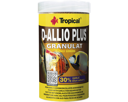 Nourriture granulée Tropical D-Allio Plus Granulés 250 ml
