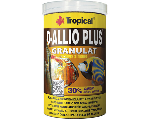 Nourriture granulée Tropical D-Allio Plus Granulés 1 l