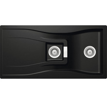 Évier Schock Waterfall D-150 1000 x 500 mm magma WATD150AMAG1 avec égouttoir