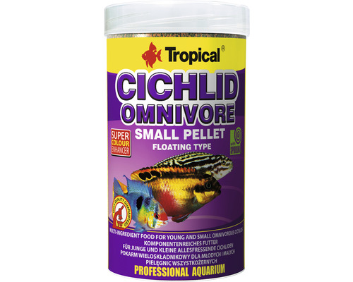 Nourriture pellets Tropical Cichlid Omnivore Pellets S 250 ml