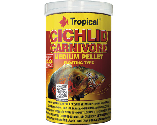 Pelletfutter Tropical Cichlid Carnivore Pellet M 1 l