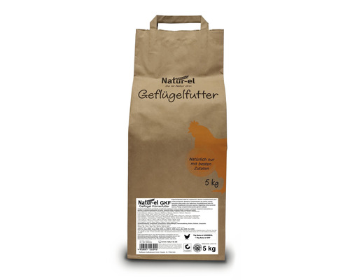 Nourriture pour poules mélange de graines pour volaille Natur-el GFK 5 kg-0