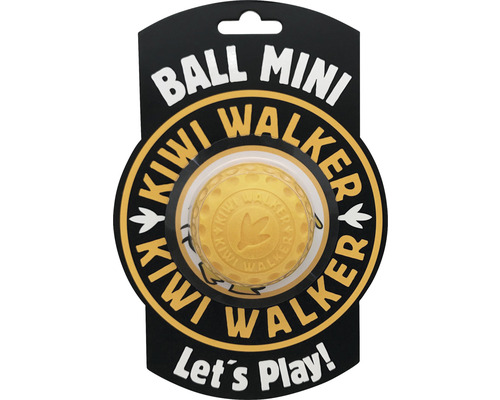 Jouet pour chiens Kiwi Play ballon Mini orange 6 cm