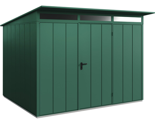 Abri de jardin avec double porte et lanterneau