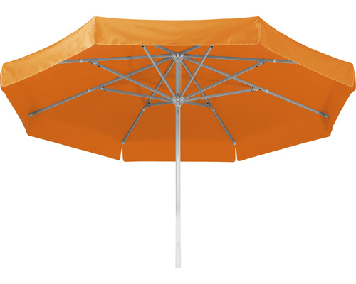 Parasol grand format Ibiza 300 cm polyester (PES) terre cuite