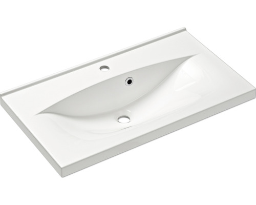 Vasque pour meuble Pelipal xpressline 3262 62 cm x 43 cm fonte minérale blanc 90.66005