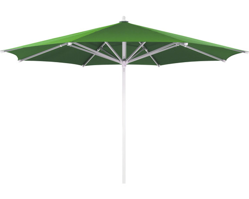 Parasol grand format Ibiza 400 cm polyester (PES) vert clair