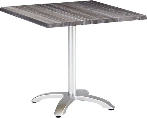 Table pliante Best Maestro 80 x 125 x 73 cm rectangulaire aluminium argent tempera