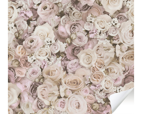Papier peint autocollant 38582-1 bouquet de fleurs rose 8,40 x 0,53 m