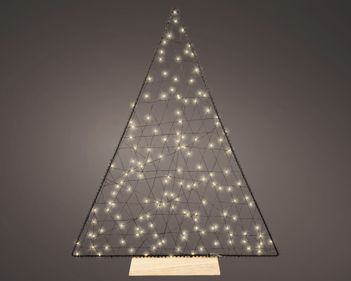 Figurine en fil de fer LED arbre 150 LED couleur d'éclairage blanc chaud