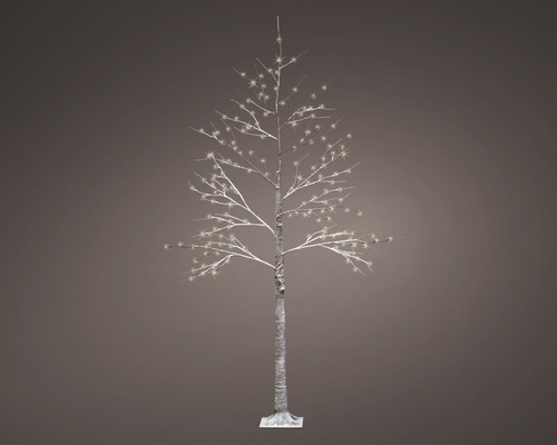 Arbre LED blanc couleur d'éclairage blanc chaud h 240 cm