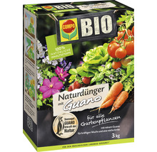 Compo Bio engrais naturel avec guano, 3 kilogrammes, adapté à l''agriculture biologique