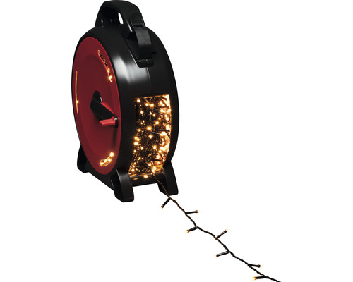 Guirlande lumineuse Lafiora 23,85 m + alimentation 10 m 160 LED couleur  d'éclairage multicolore avec télécommande, fonction minuterie, variateur et  fonction mémoire - HORNBACH Luxembourg