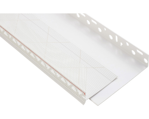 Putzprofil mit Gewebe und Tropfkante