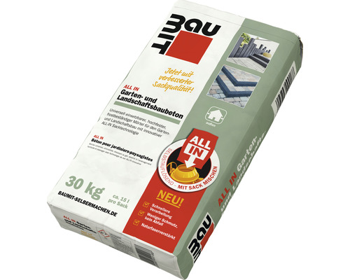 Sac de béton paysager et de jardin 30 kg